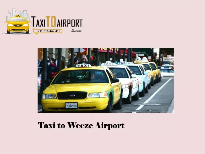 taxi to weeze airport