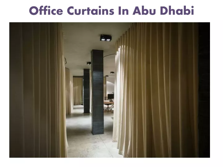 office curtains in abu dhabi