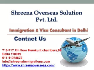 Get best Immigration & Visa Service in Delhi