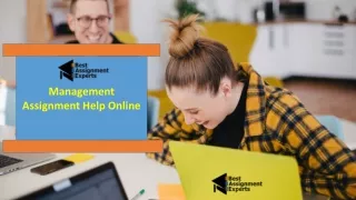 Management Assignment Help Online | Assignment Help