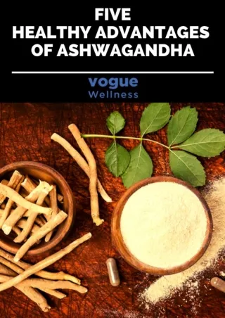 [PDF] Five Healthy Advantages of Ashwagandha