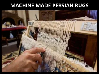 Machine Made Persian Rugs In Dubai