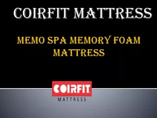 coirfit mattress