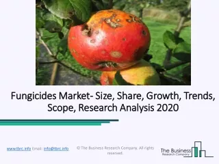 Fungicides Market Growth, Trends, And Forecast (2020 - 2023)