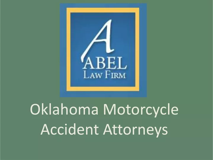 oklahoma motorcycle accident attorneys