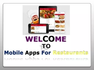 A restaurant app in Livingston