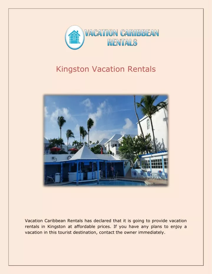 kingston vacation rentals