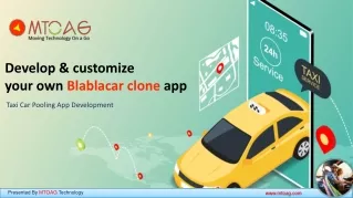Blablacar Clone App Development