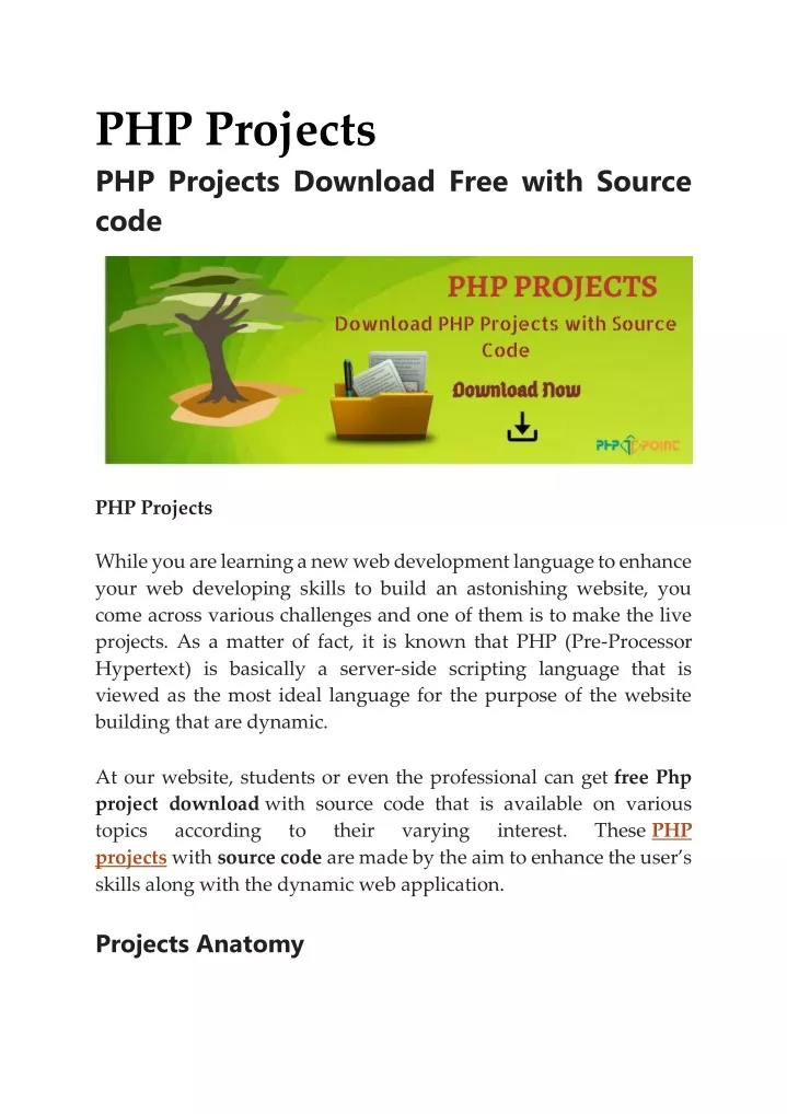 php projects php projects download free with