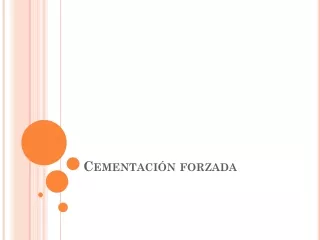 Cementacion de pozos