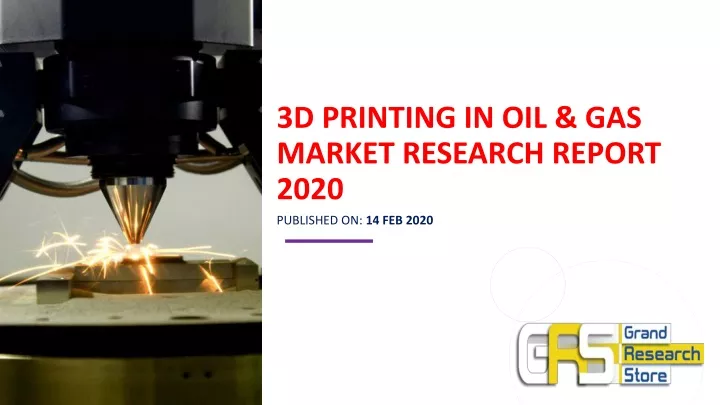 3d printing in oil gas market research report 2020