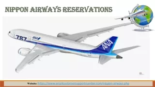 Nippon Airways Reservations| Get Off Upto 40%