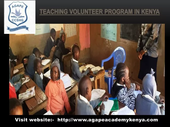 teaching volunteer program in kenya