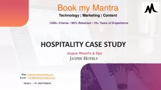 Book My Mantra - Technology, Content & Digital Marketing Company