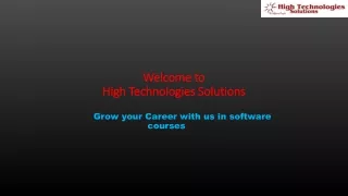 Get admission in HTS for sap scm training noida