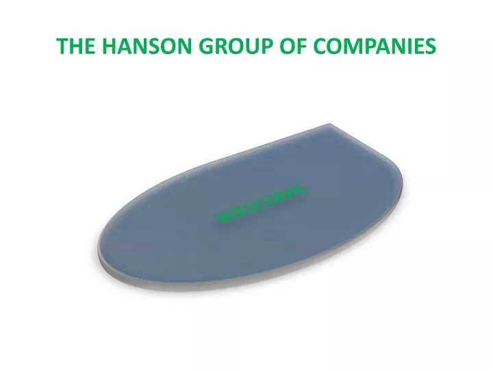 the hanson group of companies