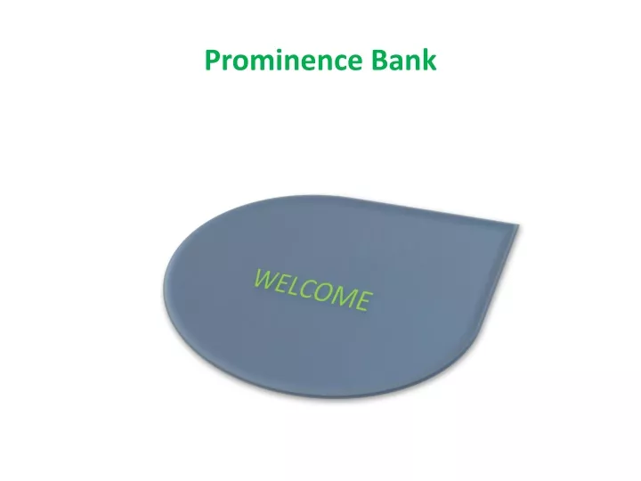 prominence bank