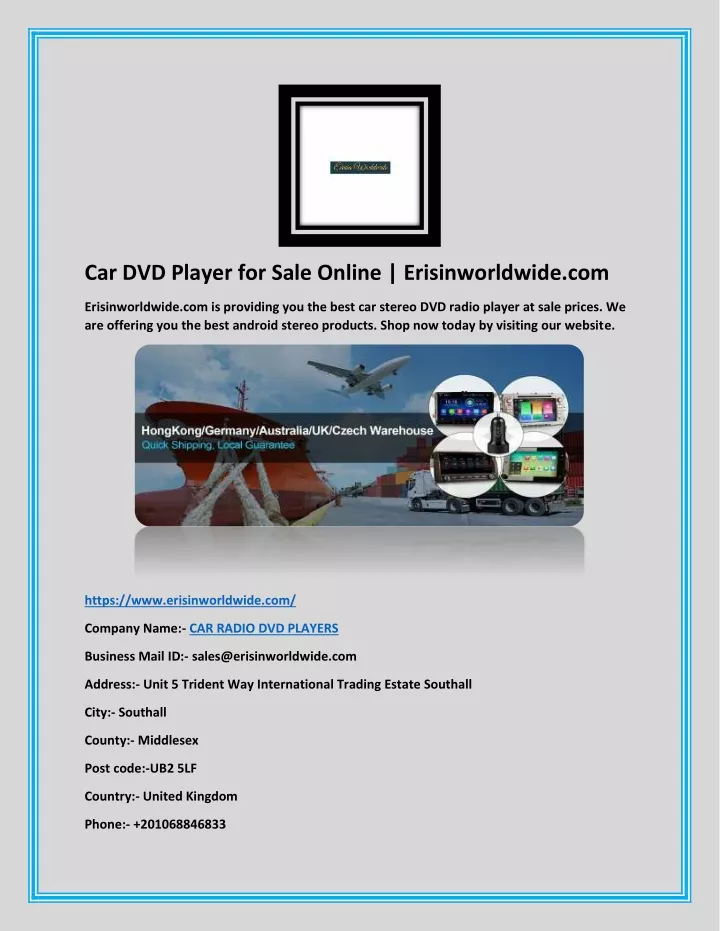 car dvd player for sale online erisinworldwide com