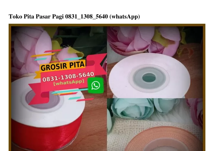 toko pita pasar pagi 0831 1308 5640 whatsapp