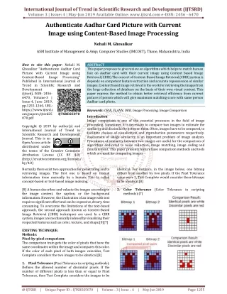 international journal of trend in scientific