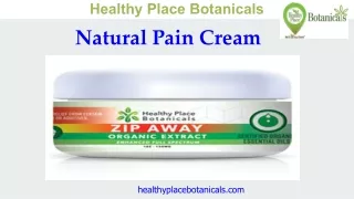 Natural Pain Cream