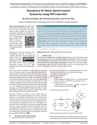 international journal of trend in scientific