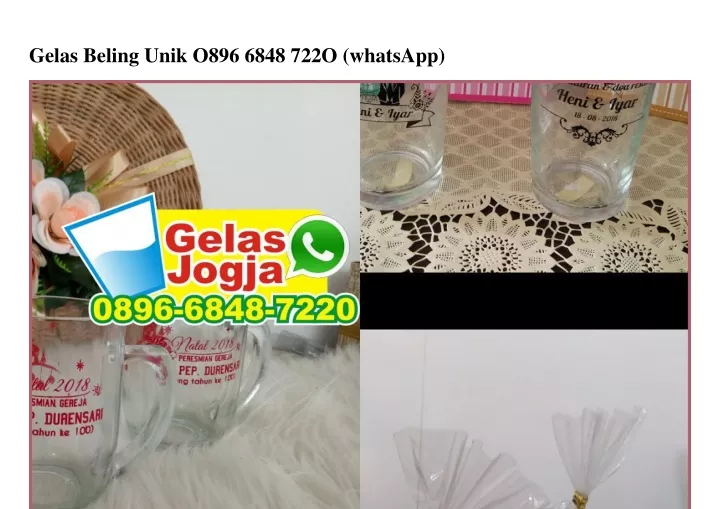 gelas beling unik o896 6848 722o whatsapp