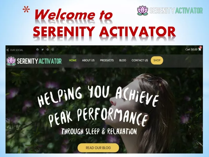 welcome to serenity activator