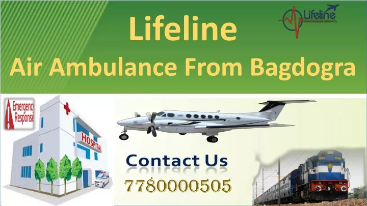 lifeline air ambulance from bagdogra