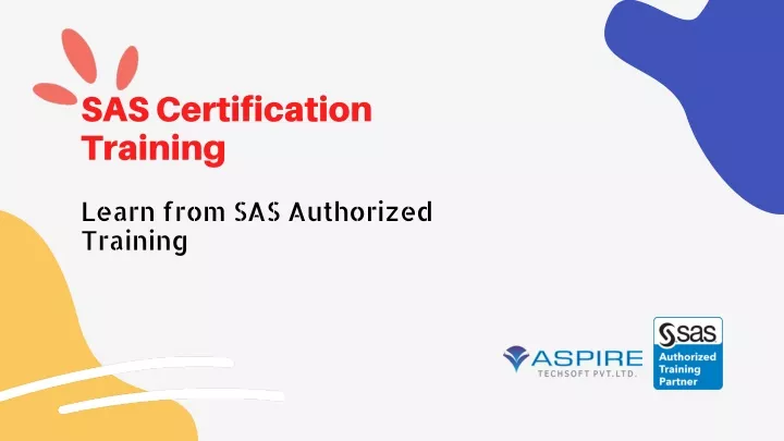sas certification training