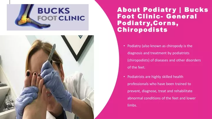 about podiatry bucks about podiatry bucks foot