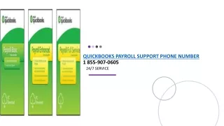 QuickBooks Payroll Support Phone Number 1 855-907-0605