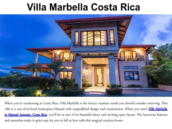 villa marbella costa rica