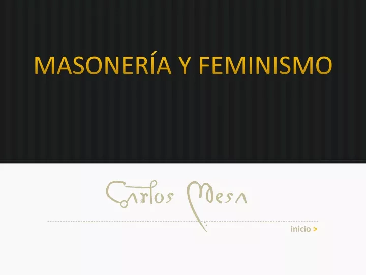 masoner a y feminismo