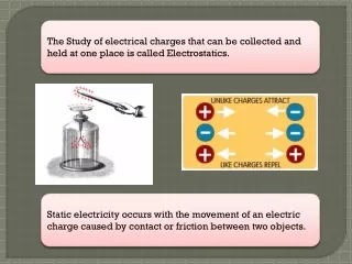 Static charges