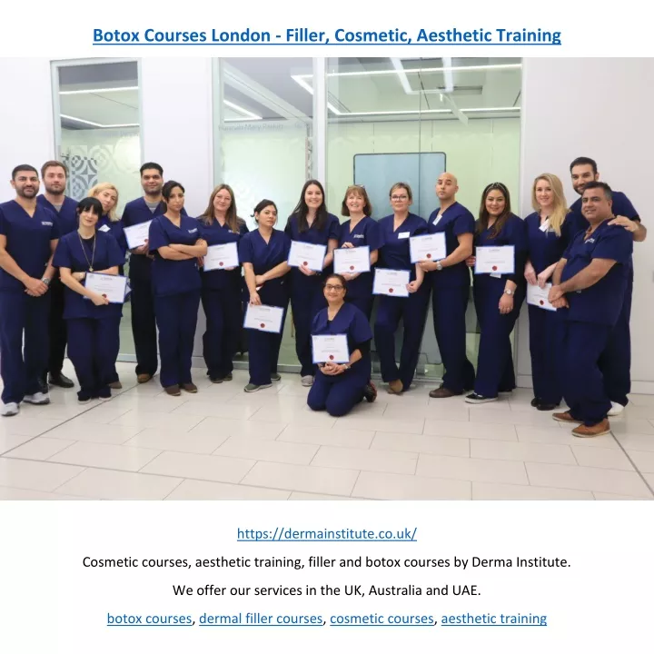 botox courses london filler cosmetic aesthetic