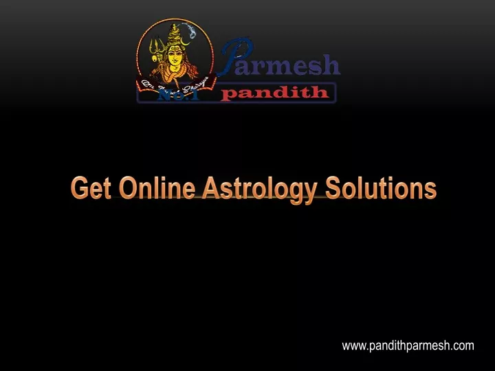 get online astrology solutions