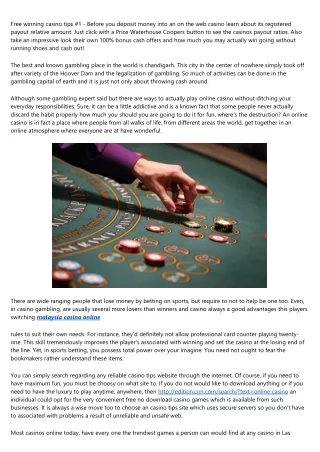 How Perform Blackjack A Number Of Casinos For Brand Spanking New