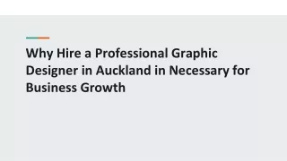 Why Hire a Professional Graphic Designer in Auckland in Necessary for Business Growth