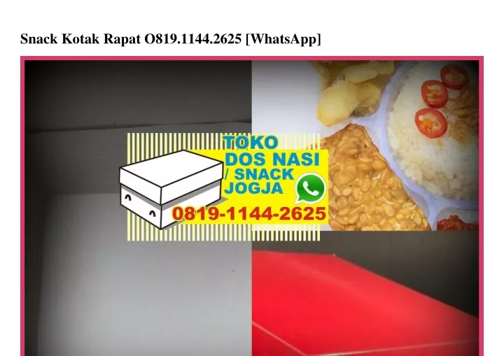 snack kotak rapat o819 1144 2625 whatsapp