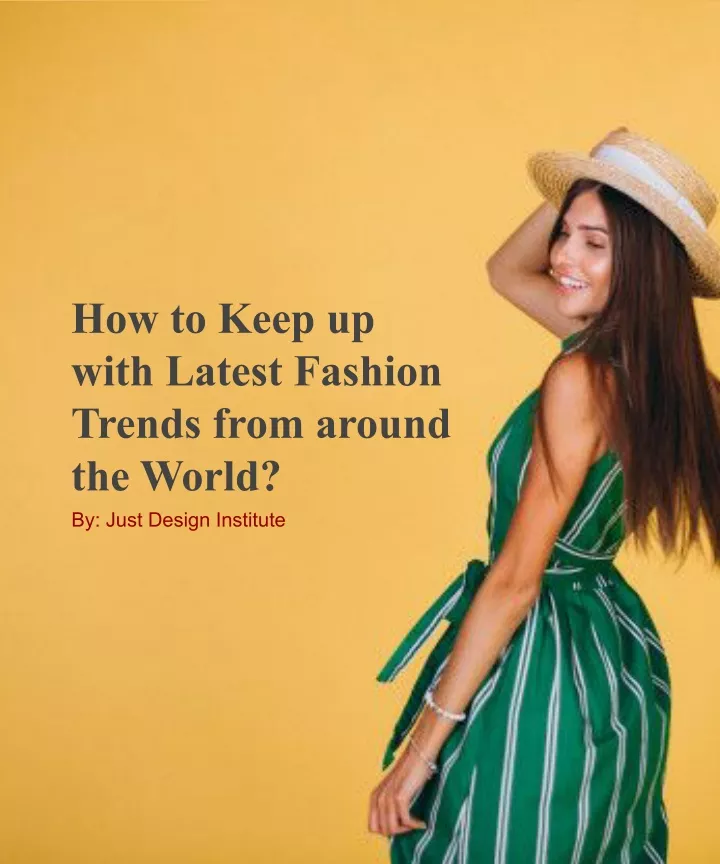 how to keep up with latest fashion trends from