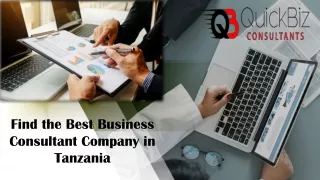 Find the Best Business Consultant Company in Tanzania