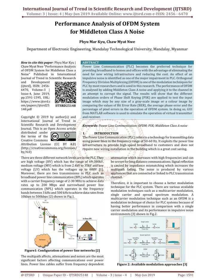 international journal of trend in scientific