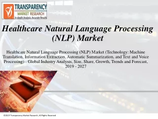healthcare natural language processing nlp market