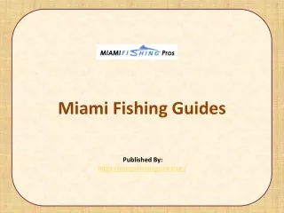 Fishing Guides