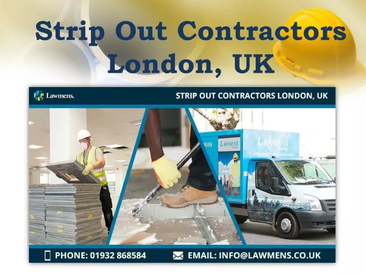 strip out contractors london uk