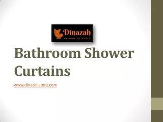 Bathroom Shower Curtains for the Perfect Look