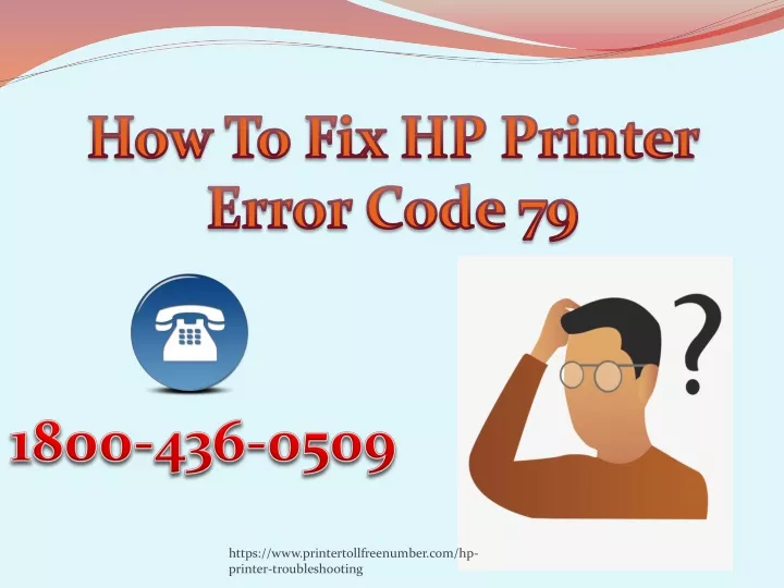 how to fix hp printer error code 79