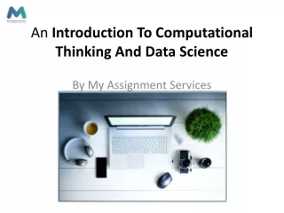 An Introduction To Computational Thinking And Data Science