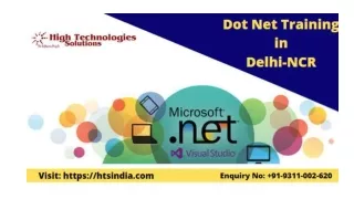 Dot Net Training in Delhi